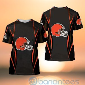 Cleveland Browns NFL American Football Sporty Design 3D All Over Printed Shirt Product Photo