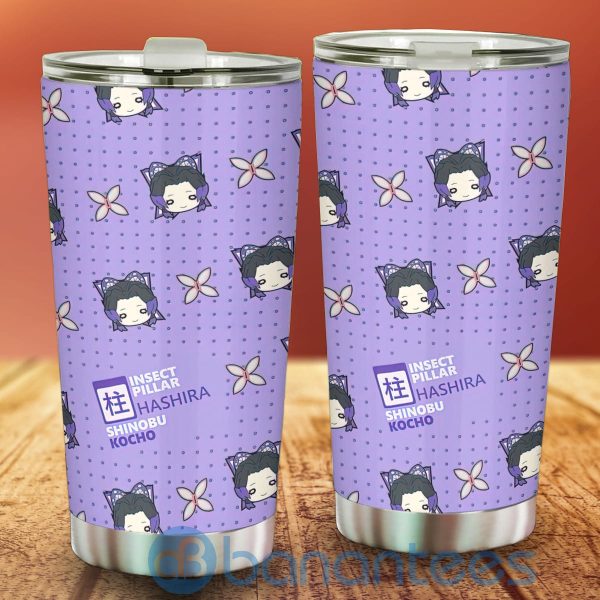 Cute Shinobu Kocho Tumbler Demon Slayer Anime For Fans Product Photo