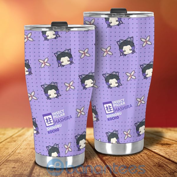 Cute Shinobu Kocho Tumbler Demon Slayer Anime For Fans Product Photo