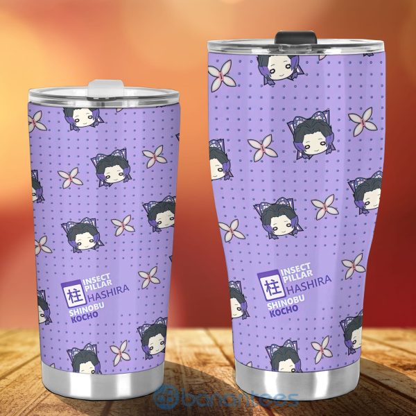 Cute Shinobu Kocho Tumbler Demon Slayer Anime For Fans Product Photo