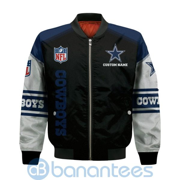Dallas Cowboys Custom Name Bomber Jacket Product Photo