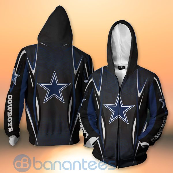 Dallas Cowboys NFL American Football Sporty Design 3D All Over Printed Shirt Product Photo