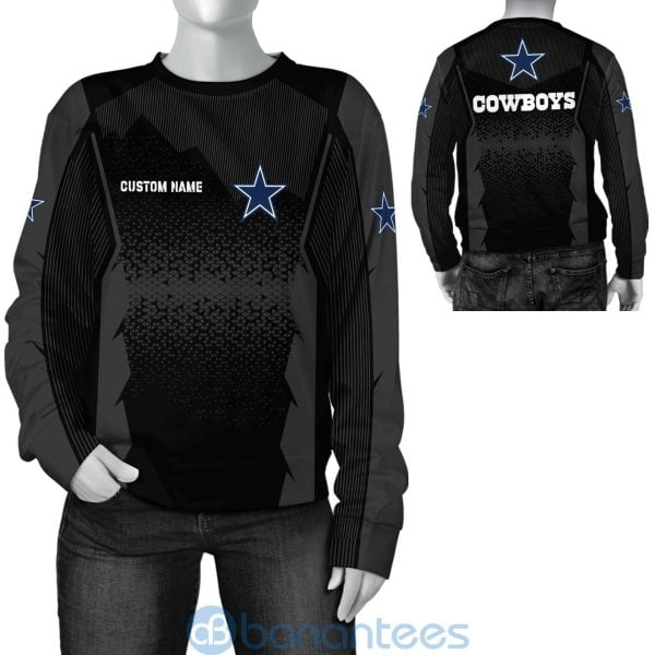 Dallas Cowboys NFL Football Team Custom Name 3D All Over Printed Shirt Product Photo