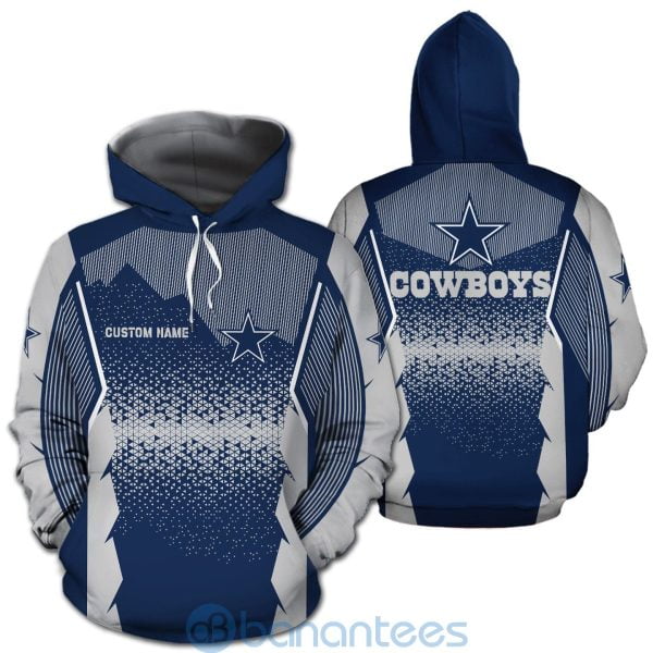 Dallas Cowboys NFL Football Team Custom Name 3D All Over Printed Shirt For Fans Product Photo