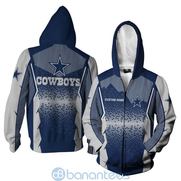 Dallas Cowboys NFL Football Team Custom Name 3D All Over Printed Shirt For Fans Product Photo