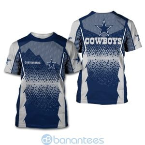 Dallas Cowboys NFL Football Team Custom Name 3D All Over Printed Shirt For Fans Product Photo