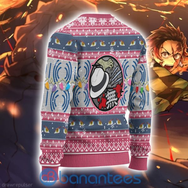 Demon Slayer Akaza Anime Ugly Christmas Sweater Full Printed Shirt Product Photo