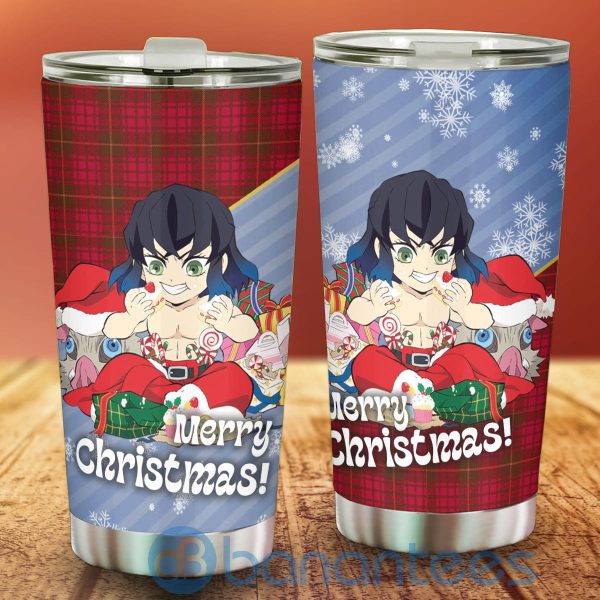 Demon Slayer Anime Lover Inosuke Hashibira Christmas Tumbler Product Photo