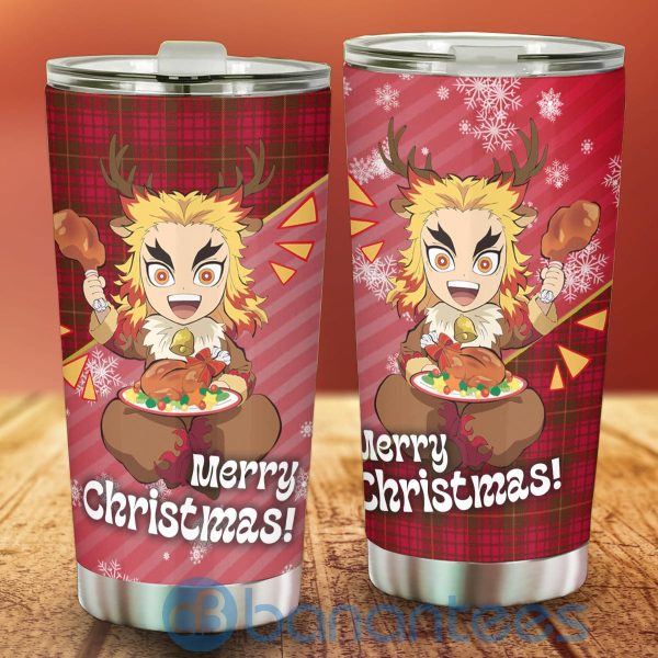 Demon Slayer Anime Lover Kyojuro Rengoku Christmas Tumbler Product Photo
