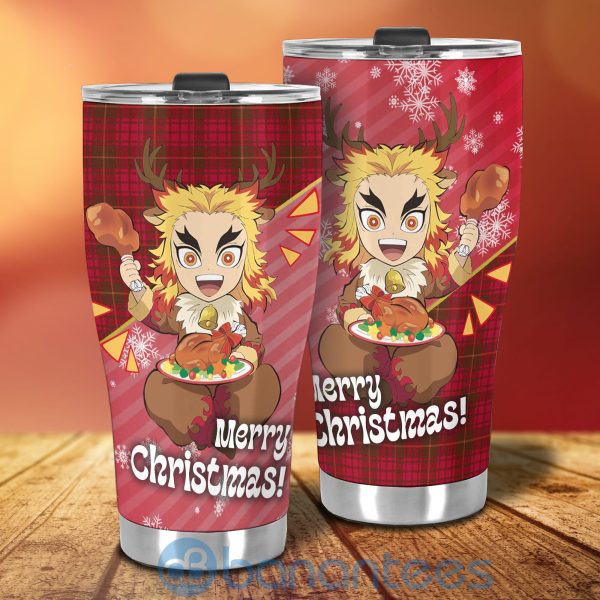 Demon Slayer Anime Lover Kyojuro Rengoku Christmas Tumbler Product Photo