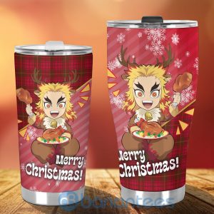 Demon Slayer Anime Lover Kyojuro Rengoku Christmas Tumbler Product Photo