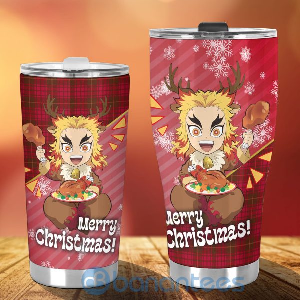 Demon Slayer Anime Lover Kyojuro Rengoku Christmas Tumbler Product Photo