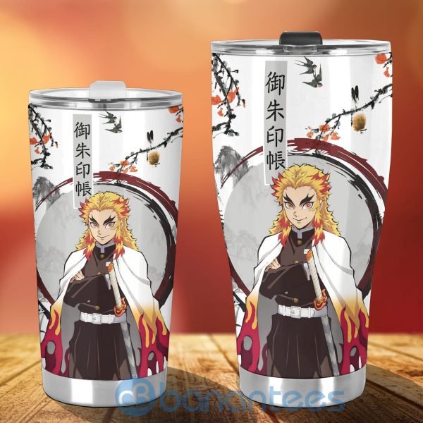 Demon Slayer Anime Lover Kyojuro Rengoku Japanese Style Tumbler Product Photo