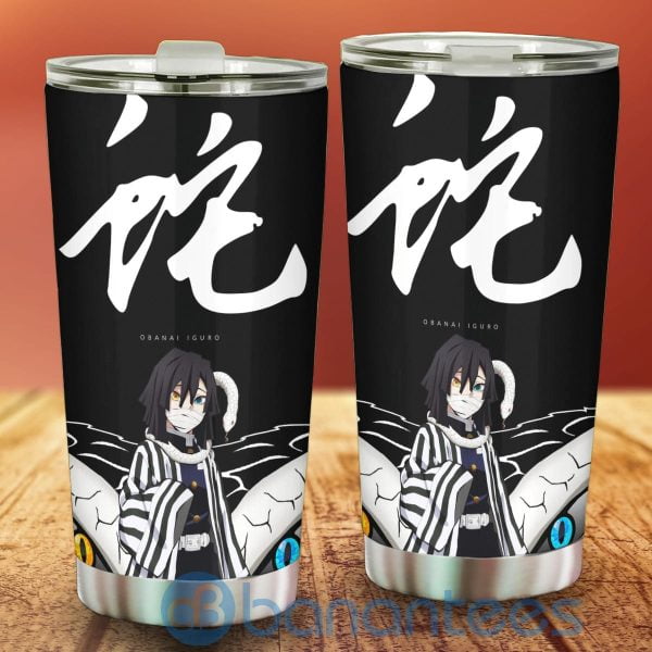 Demon Slayer Anime Lover Obanai Iguro X Symbol Tumbler Product Photo