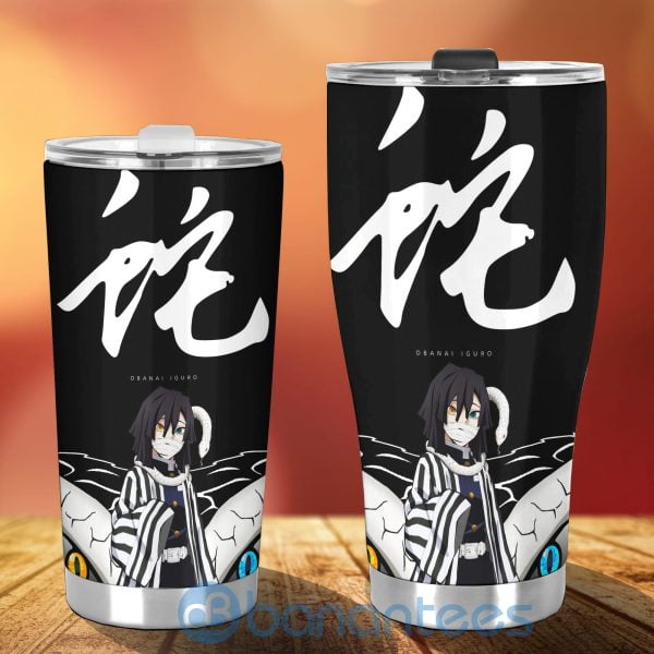 Demon Slayer Anime Lover Obanai Iguro X Symbol Tumbler Product Photo
