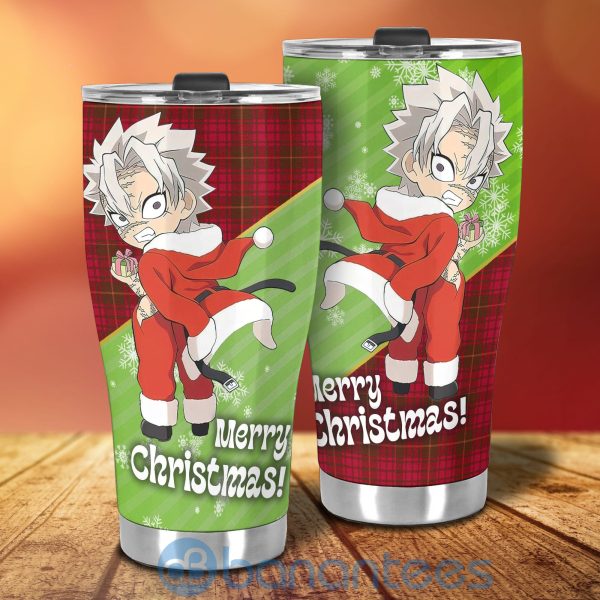 Demon Slayer Anime Lover Sanemi Shinazugawa Christmas Tumbler Product Photo