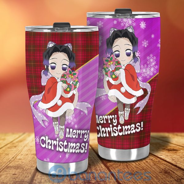 Demon Slayer Anime Lover Shinobu Kocho Christmas Tumbler Product Photo