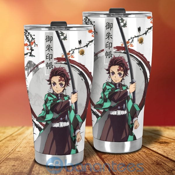 Demon Slayer Anime Lover Tanjiro Japanese Style Tumbler Product Photo