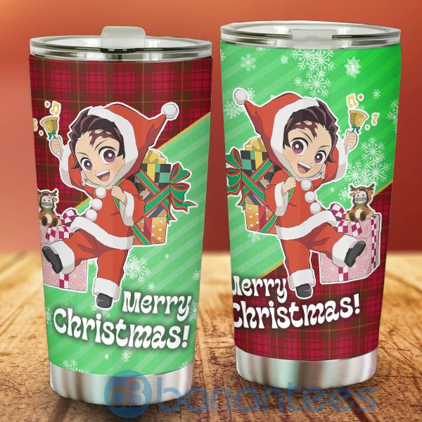 Demon Slayer Anime Lover Tanjiro Kamado Christmas Tumbler Product Photo
