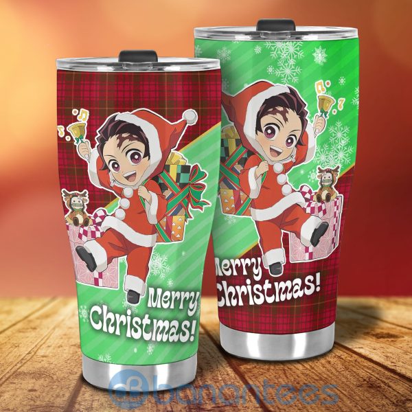 Demon Slayer Anime Lover Tanjiro Kamado Christmas Tumbler Product Photo