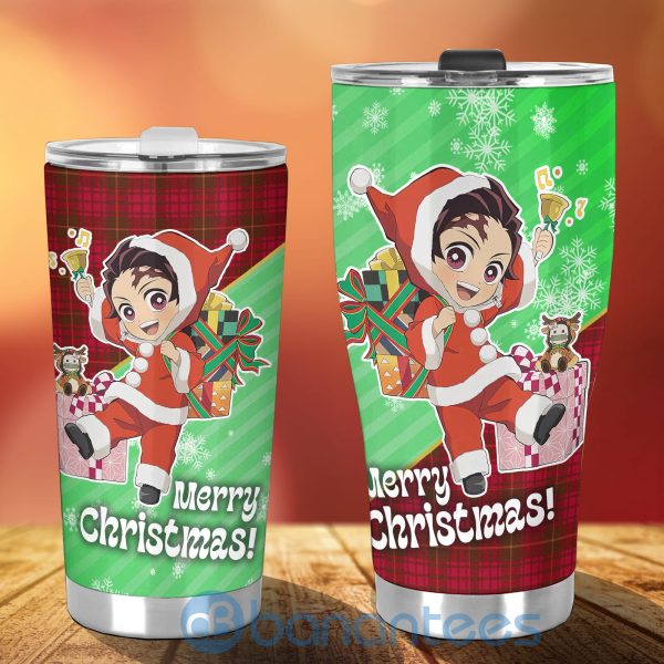 Demon Slayer Anime Lover Tanjiro Kamado Christmas Tumbler Product Photo