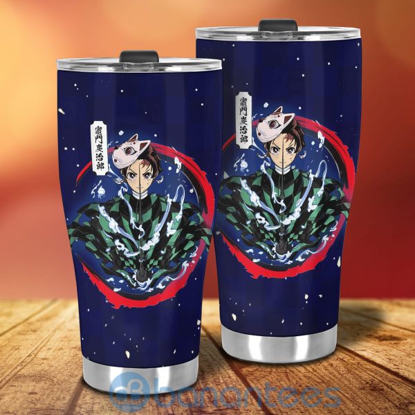 Demon Slayer Anime Lover Tanjiro Water Breathing Tumbler Product Photo