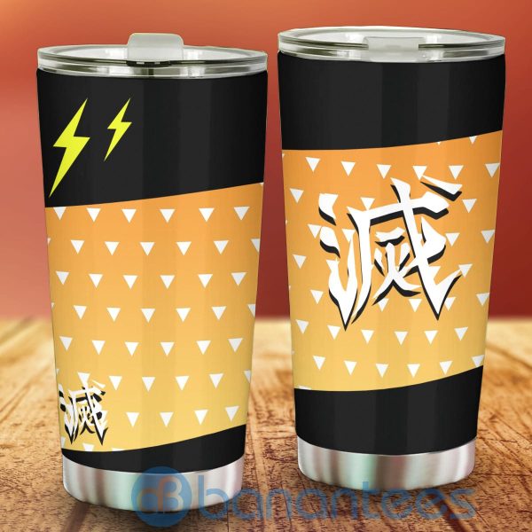 Demon Slayer Anime Lover Zenitsu Agatsuma Tumbler Product Photo