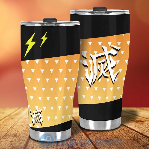 Demon Slayer Anime Lover Zenitsu Agatsuma Tumbler Product Photo