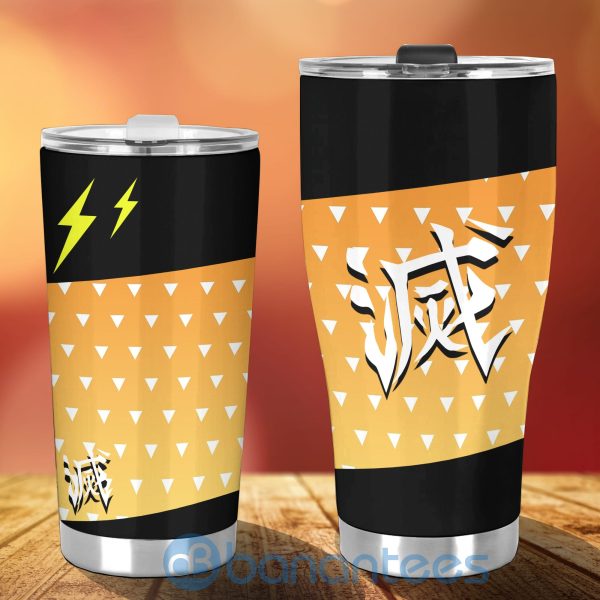 Demon Slayer Anime Lover Zenitsu Agatsuma Tumbler Product Photo