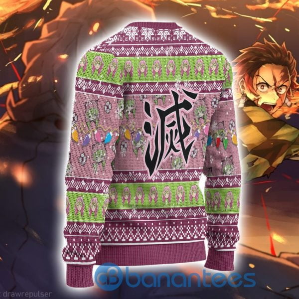 Demon Slayer Anime Mitsuri Kanroji Anime Ugly Christmas Sweater Product Photo