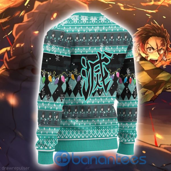 Demon Slayer Anime Muichiro Tokito Anime Ugly Christmas Sweater Product Photo