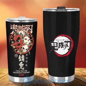 Demon Slayer Anime Sakonji Mask If You Call Yourself A Man Tumbler Product Photo