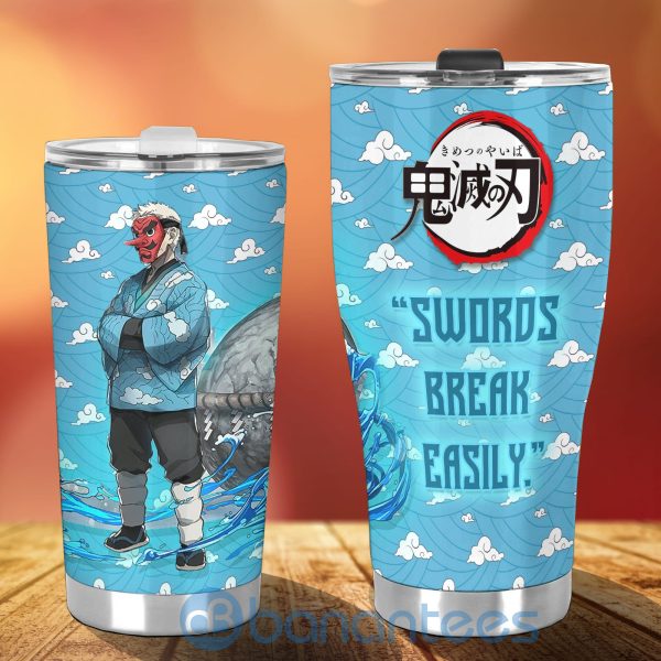 Demon Slayer Anime Sakonji Urokodaki Swords Break Easily Tumbler Product Photo