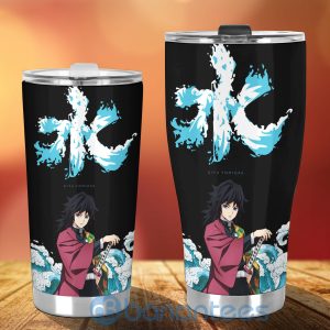 Demon Slayer Anime Tumblers Giyu Tomioka X Symbol For Fans Product Photo