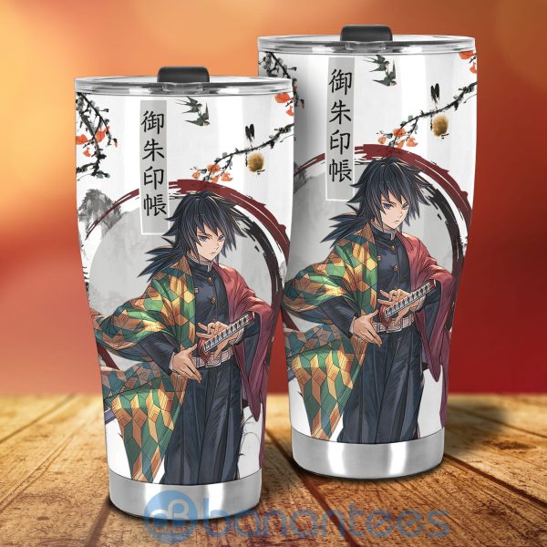 Demon Slayer Anime Tumblers Giyuu Japanese Style For Fans Product Photo