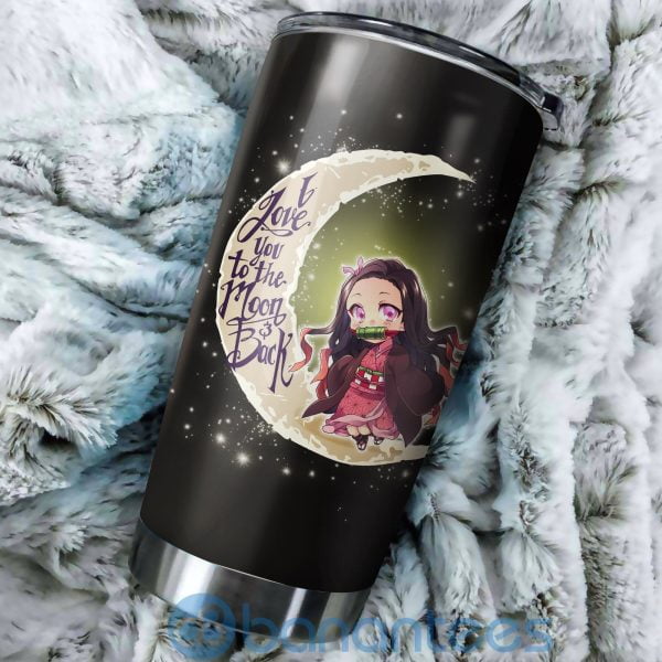 Demon Slayer Cute Anime Moon Tumbler For Fans Product Photo