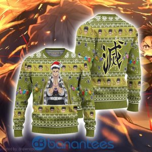 Demon Slayer Gyomei Himejima Anime Ugly Christmas Sweater All Over Printed Shirt Product Photo