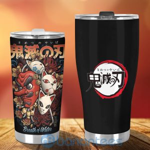 Demon Slayer Mask Sakonji Tumbler Demon Slayer Anime For Fans Product Photo