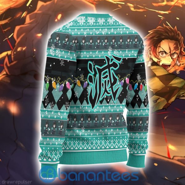 Demon Slayer Muichiro Tokito Anime Ugly Christmas Sweater Full Printed Shirt Product Photo
