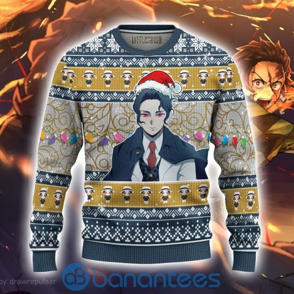 Demon Slayer Muzan Kibutsuji Anime Ugly Christmas Sweater Full Printed Shirt Product Photo