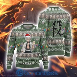 Demon Slayer Sanemi Shinazugawa Anime Ugly Christmas Sweater All Over Printed Shirt Product Photo