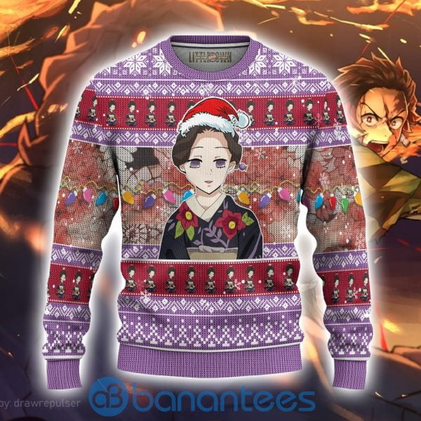 Demon Slayer Tamayo Anime Ugly Christmas Sweater Full Printed Shirt Product Photo