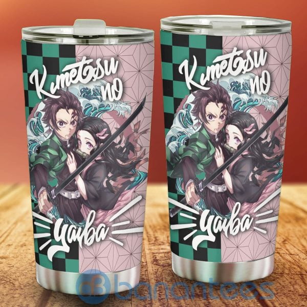 Demon Slayer Tanjiro X Nezuko Tumbler Anime For Fans Product Photo