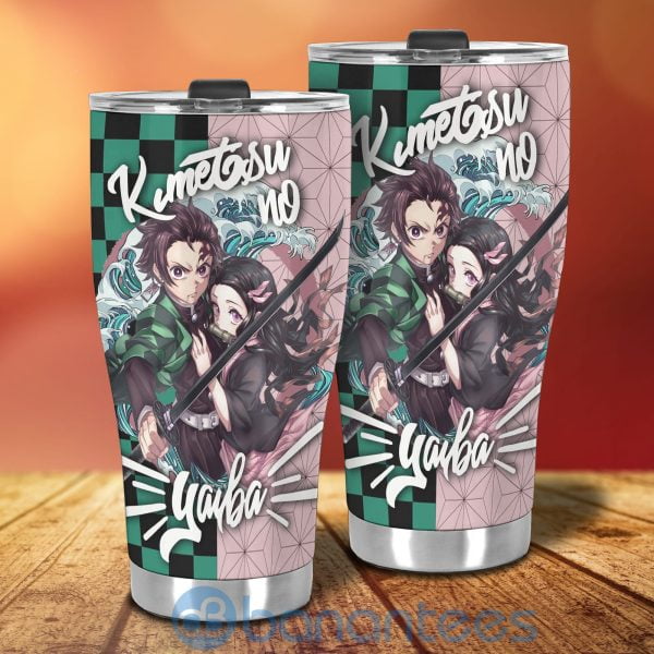 Demon Slayer Tanjiro X Nezuko Tumbler Anime For Fans Product Photo