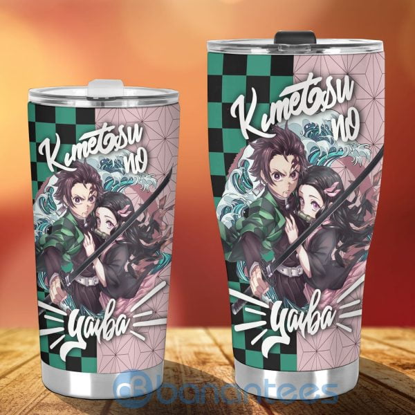 Demon Slayer Tanjiro X Nezuko Tumbler Anime For Fans Product Photo