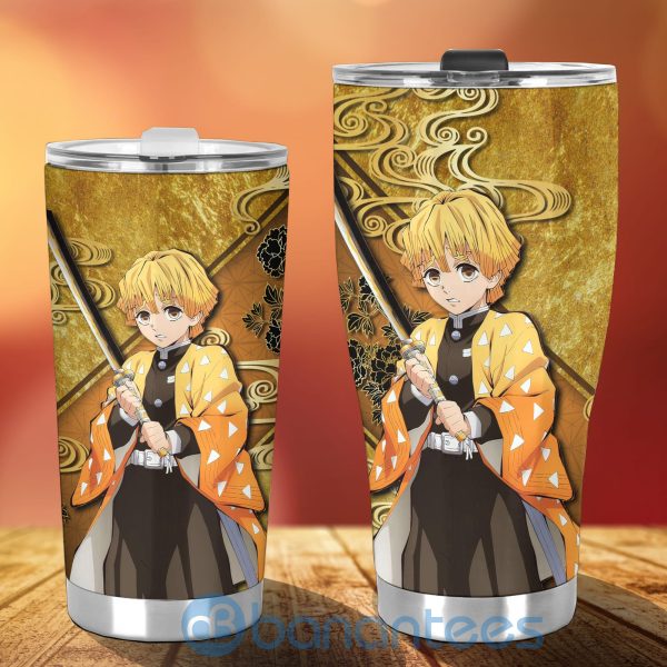 Demon Slayer Zenitsu Agatsuma Anime Lover Tumbler Product Photo