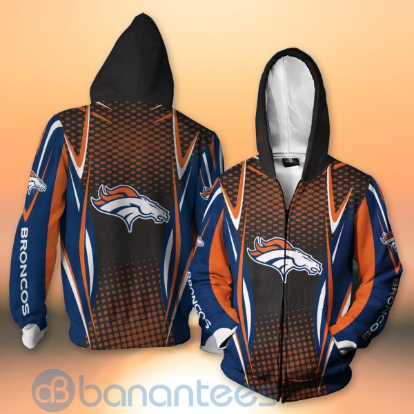 Denver Broncos NFL American Football Sporty Design 3D All Over Printed Shirt Product Photo