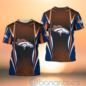 Denver Broncos NFL American Football Sporty Design 3D All Over Printed Shirt Product Photo