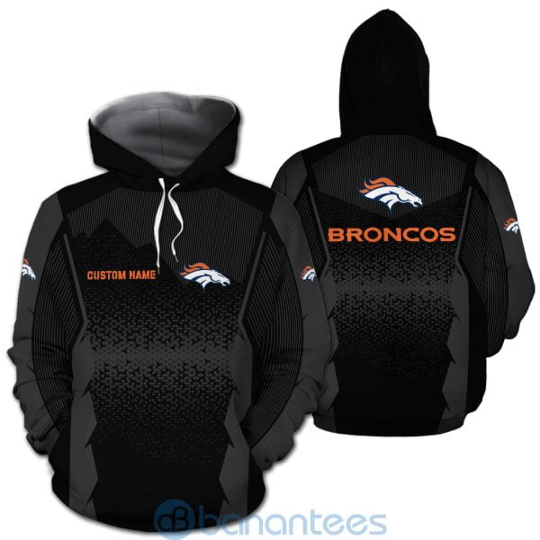 Denver Broncos NFL Football Team Custom Name 3D All Over Printed Shirt Product Photo