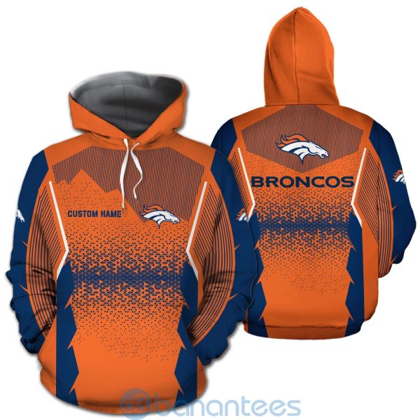 Denver Broncos NFL Football Team Custom Name 3D All Over Printed Shirt For Fans Product Photo